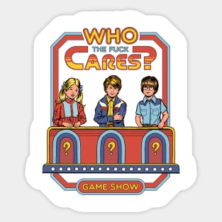 Who Cares? Sticker